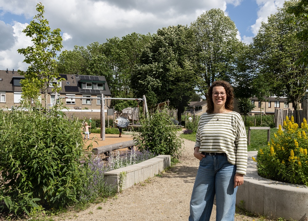 De totaalervaring van de speelplek het Boegpad in Gouda-Noord