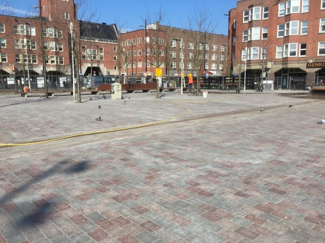 Mercatorplein Amsterdam weer 'als nieuw'!