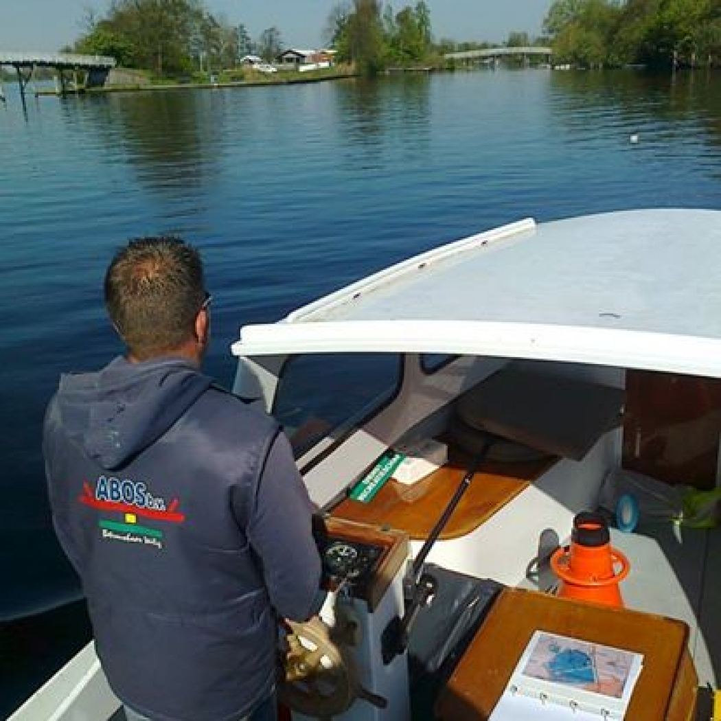 Per boot op toestelleninspectie