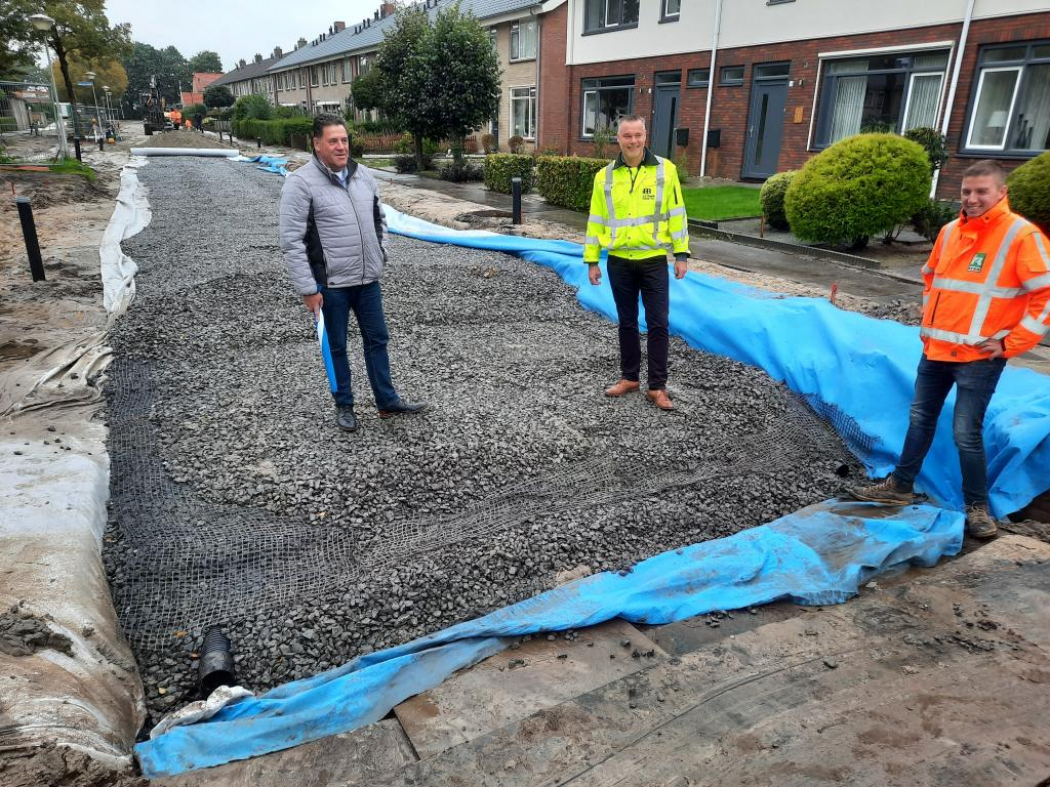 Vriezenveen krijgt circulaire en klimaatadaptieve straat