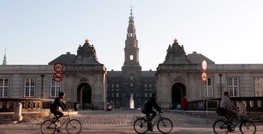Goed ontworpen binnenstad Kopenhagen is als een feest