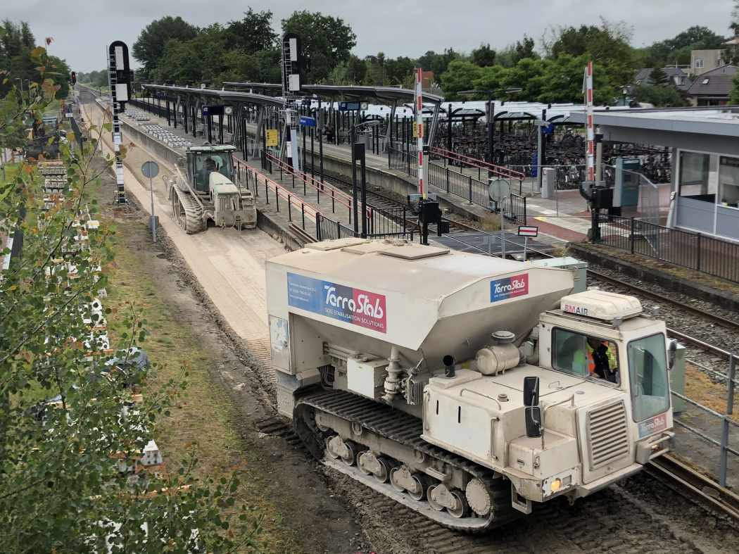 Duurzame en circulaire grondstabilisatie van dijken, wegen en gebouwen