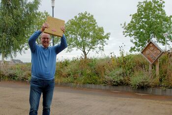 Wethouder René Lazeroms van Rucphen is trots op de prestatie van de inwoners