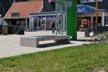 Solar Bench werkt op zonne-energie