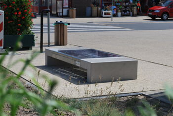 Solar Bench werkt op zonne-energie