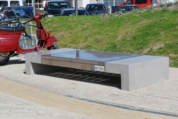 Solar Bench werkt op zonne-energie