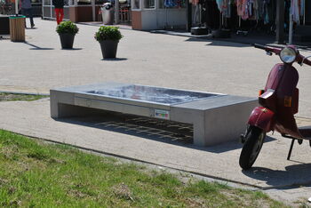 Solar Bench werkt op zonne-energie