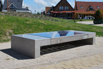 Solar Bench werkt op zonne-energie