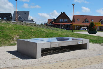 Solar Bench werkt op zonne-energie