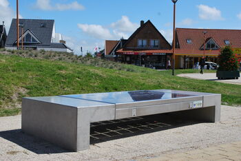 Solar Bench werkt op zonne-energie