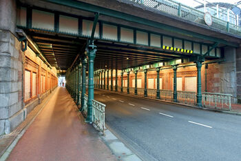 Nieuw licht in oude spoorpassage