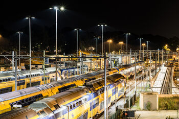 Maximale besparing door ledverlichting voor rangeerterreinen ProRail