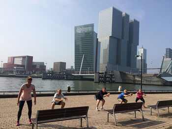 App transformeert Rotterdamse openbare ruimte in sportwalhalla