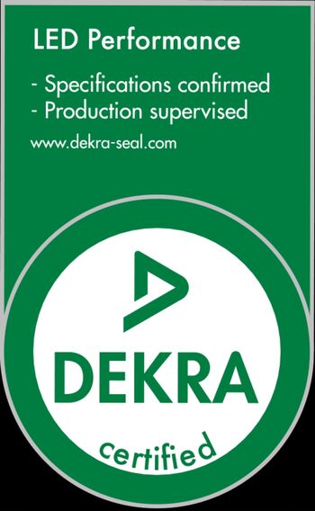 Orange Lighting, Dekra LED Performance Certificaat