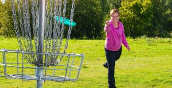 Zuiderpark podium voor Frisbee Experience door CityLab010