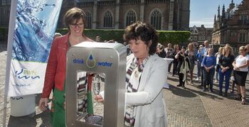 Vijf kraanwaterpunten in Haarlem