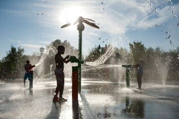 Spelen met water in de in de 1,5 meter maatschappij