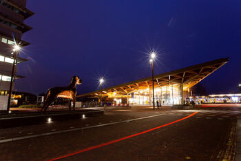 Levend licht stationsgebied Assen