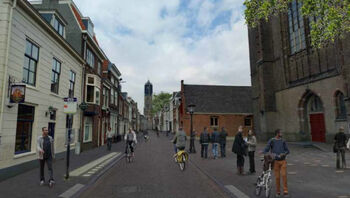 Op naar een fietsvriendelijkere Lange Nieuwstraat