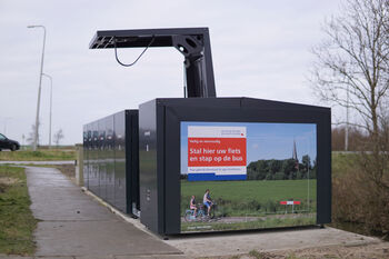 Veilig en handig: fietskluis en oplaadplek ineen