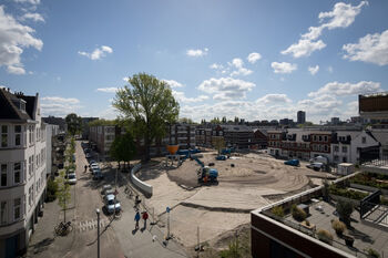 Berkelplein: spelen op het regenplein