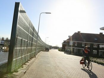 Geluidsscherm voor Reeuwijkse nieuwbouwwijk