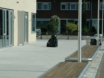 Shared Space speelplein in woonwijk Vliedberg 