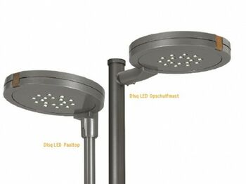 Nieuwe Disq LED-armatuur