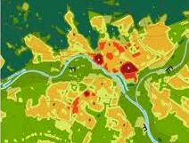 Hitte-eiland effect gemeten in Rotterdam