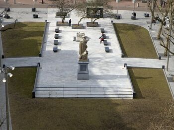 Het historisch Rembrandtplein vernieuwd