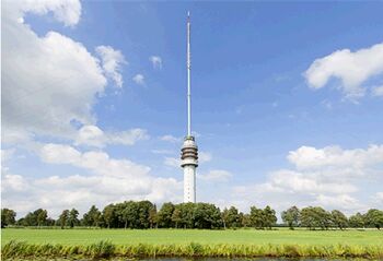 Openbare verlichting aangestuurd via fm-zendmast