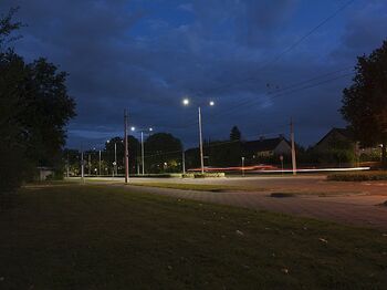 Arnhem over op ledverlichting