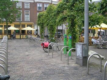 Fietsparkeerplaats Damplein Middelburg gereed