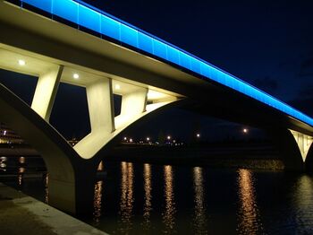 Spectaculaire brug Maasboulevard geopend