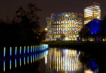Int. lichtkunstfestival in Eindhoven