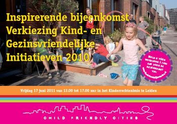 Verkiezing Kind- en Gezinsvriendelijke initiatieven 2010