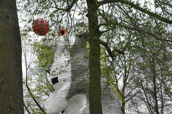 Tijdelijk kunstkonijn in Nijmegen