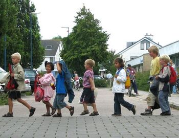 Kindroute in aandachtswijk Zaanstad