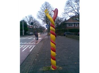 Katwijk plaatst 'attentiepalen'