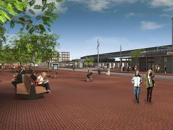 Definitief ontwerp stationsplein Hengelo