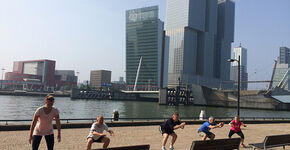 App transformeert Rotterdamse openbare ruimte in sportwalhalla