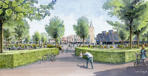 ‘Saai’ Marktplein in Ede krijgt groene uitstraling