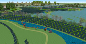 Solarpark de Kwekerij integreert zonnepanelen in landschappelijke omgeving