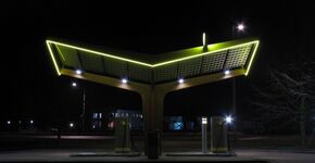 Duurzame verlichting voor snellaadstation in Den Haag