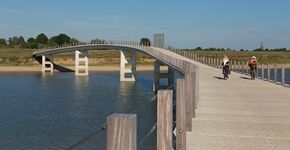 Binnenstedelijk Wad in Waal bij Nijmegen