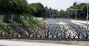 Uniek hekwerk overkluizing N237 Soesterberg
