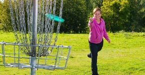 Zuiderpark podium voor Frisbee Experience door CityLab010