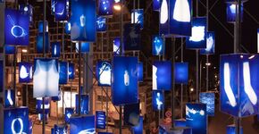 Nieuwe entreepoort met 258 lantaarns voor Albert Cuypmarkt