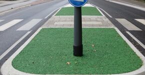 Groene geleiders bij herinrichting N309 't Harde