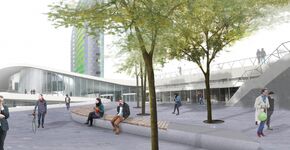 Buitenruimte vernieuwd station Arnhem heringericht